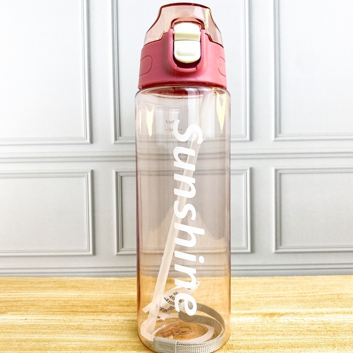 Jual BOTOL MINUM GRADASI PORTABLE KAPASITAS 1 LITER FREE STIKER ...