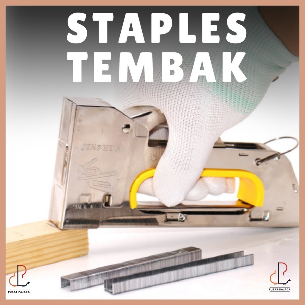 Jual Alat Staples Tembak Stapler Tembak Guntacker Kayu Jok Kulit Motor