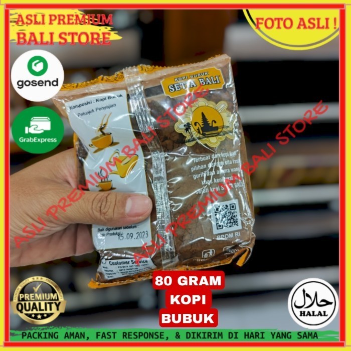 Jual OLEH OLEH MINUMAN KHAS ASLI ORI ORIGINAL BALI SERBUK BUBUK KOPI 80 ...