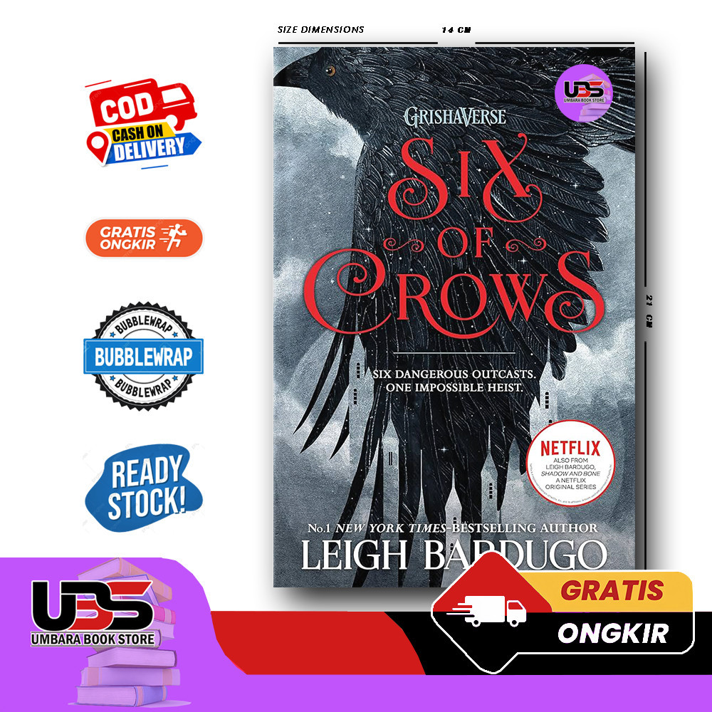 Six Of Crows Leigh Bardugo US VERSION Shopee Philippines