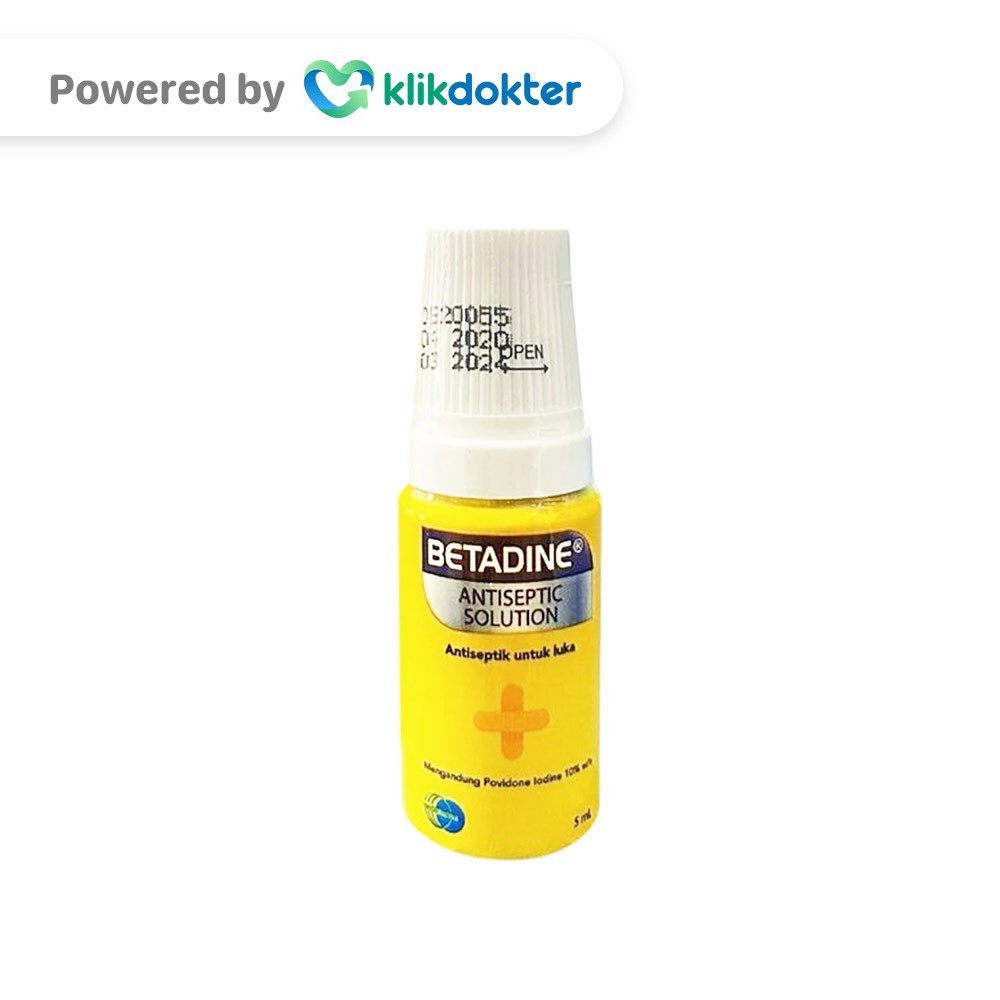 Jual Betadine Solution 5ml | Shopee Indonesia