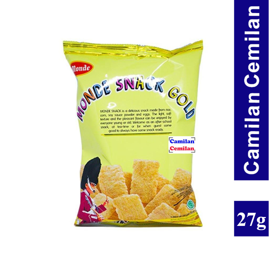 Jual Monde Biskuit Snack Gold 27 gr | Shopee Indonesia