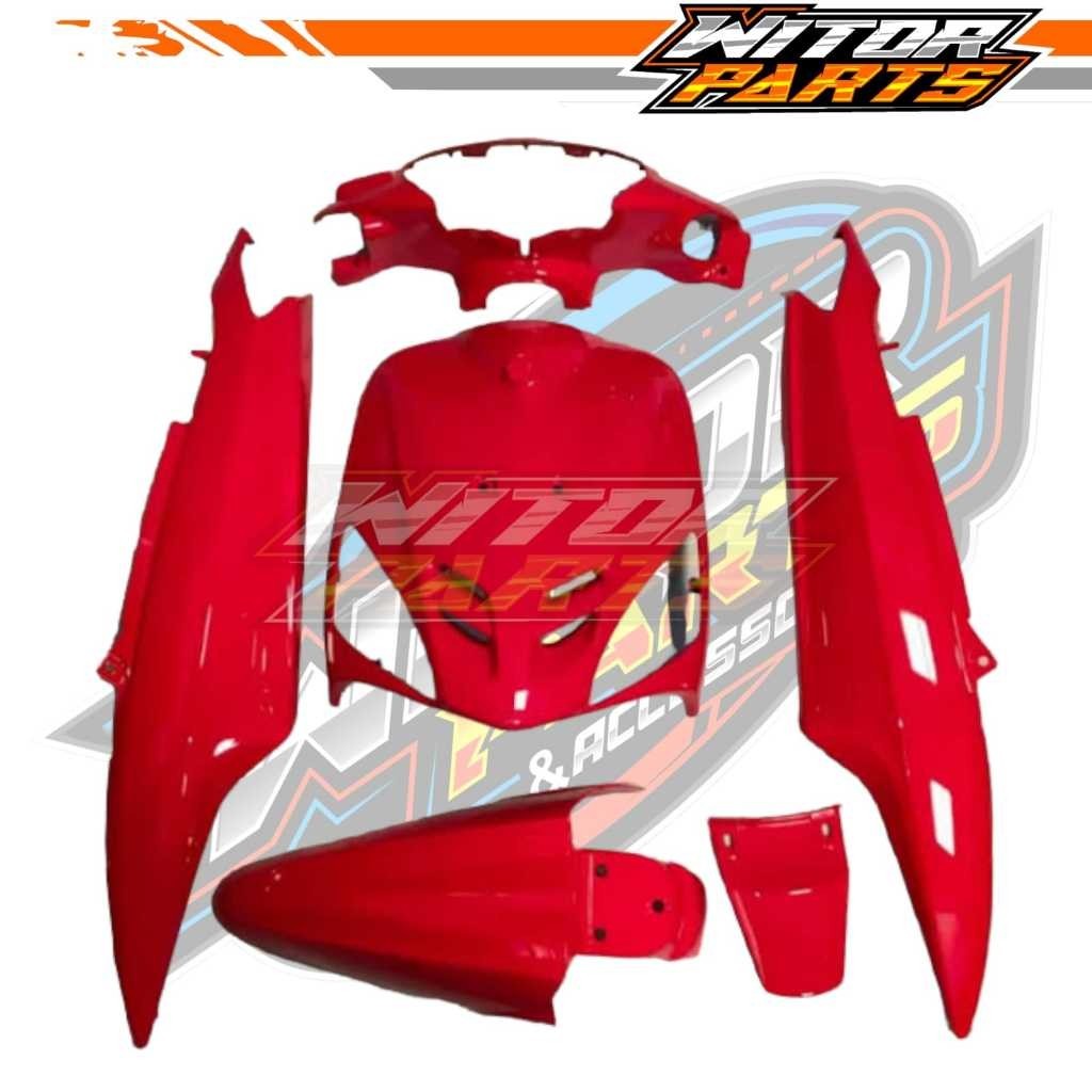Jual ECERAN SATUAN - Full Bodi Body Motor Mio Sporty Full Set Merah ...
