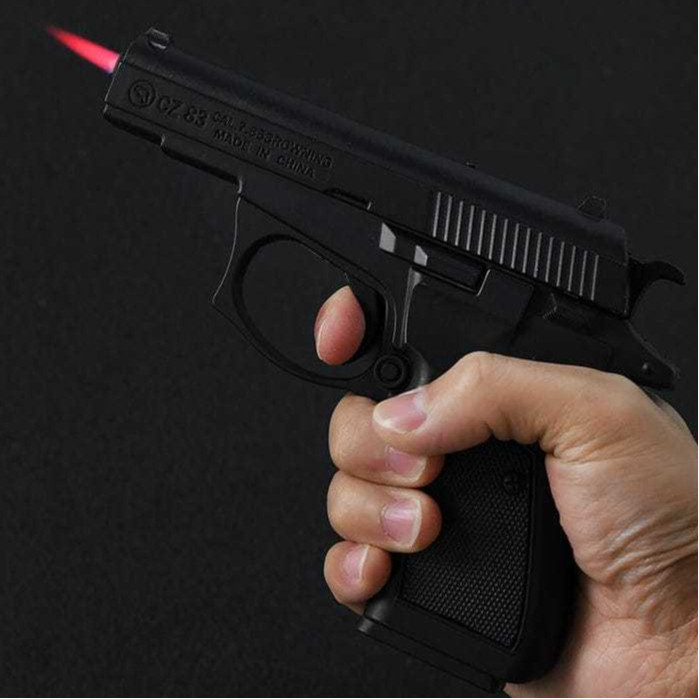 Jual korek api model pistol z83 full besi bisa di kokang seperti asli ...