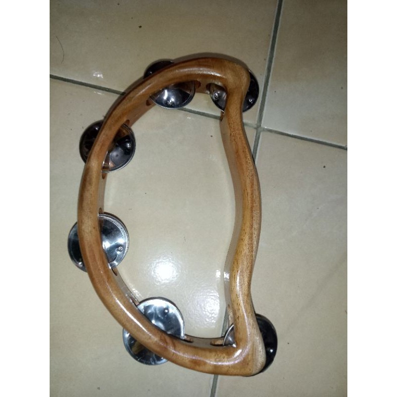 Jual tamborin Kecer 6 / Kecer / tamborin kayu/ alat music tradisional ...