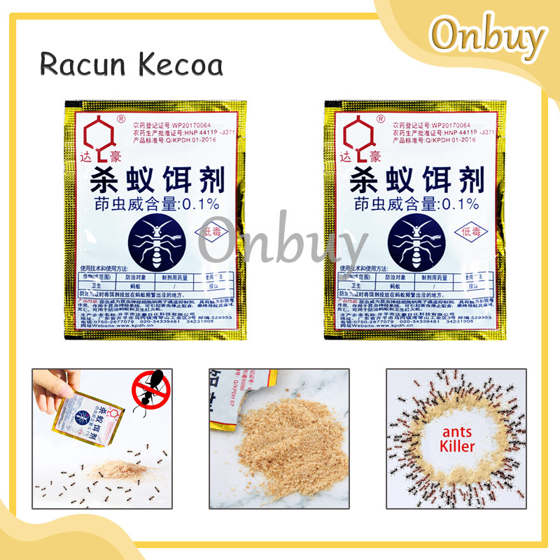 Jual Racun Bubuk Semut Killing Bait Powder Serbuk / Obat Pembasmi ...