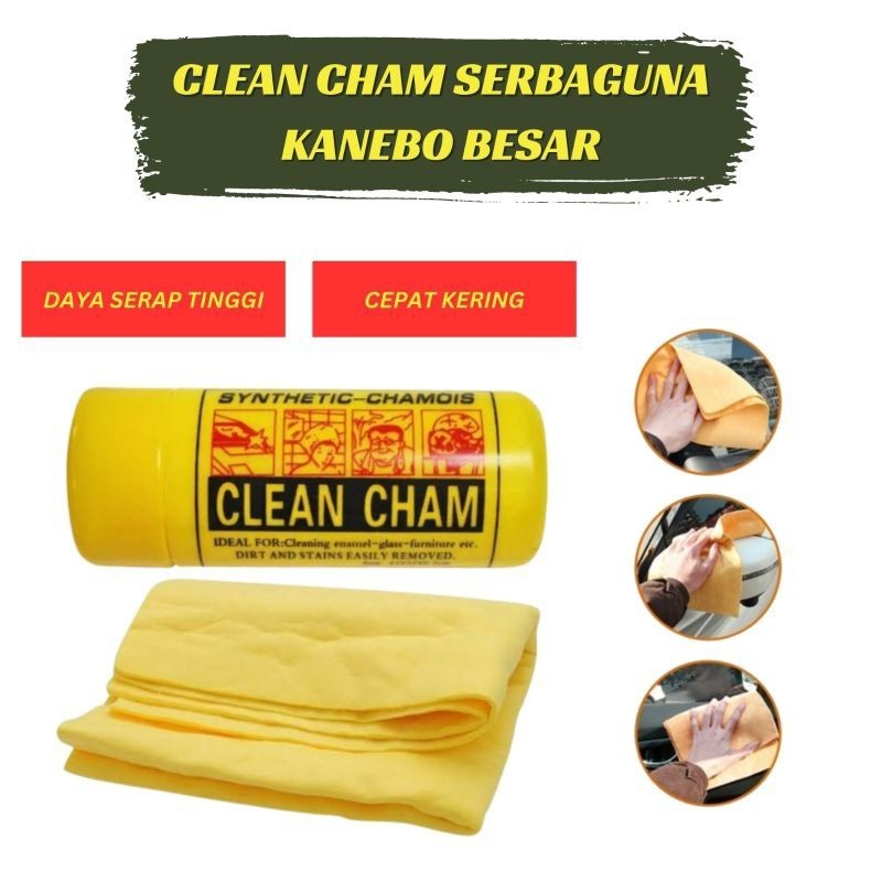 Jual Kanebo CLEAN CHAM Besar - Lap Serbaguna uk.65×42cm Murah | Shopee ...