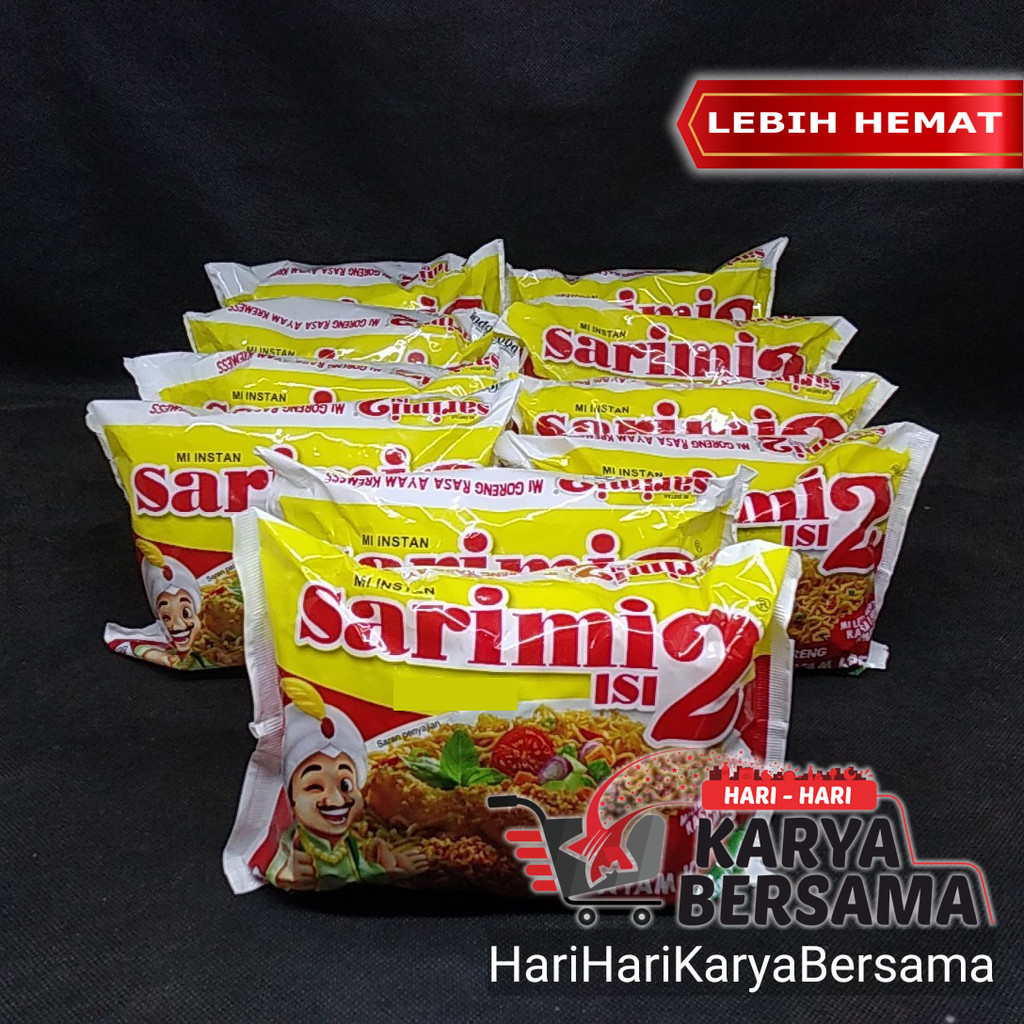 Jual MIE INSTAN SARIMI ISI 2 GORENG RASA AYAM KREMESS PACK 10'S X 125GR ...