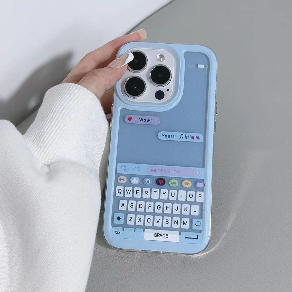 Jual Keyboard yang lucu Case Samsung A55 A15 A35 5G Premium Casing