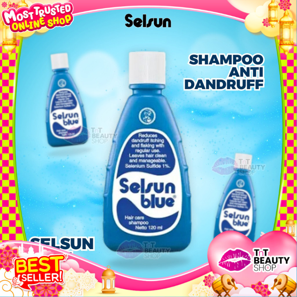 Selsun Blue Shampoo | Anti Dandruff | 60mL | 120mL | TnT Beauty Shop