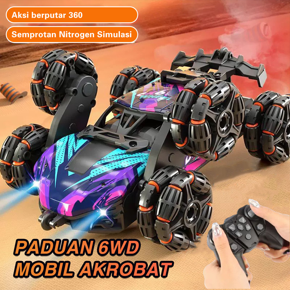 Jual Mobil Akrobat Remote Control RC Stunt Car Gesture Kontrol Berwarna ...