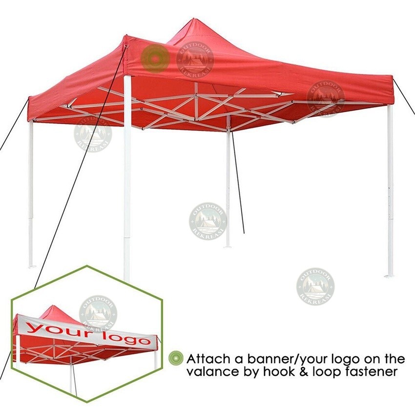 Jual Atap Tenda 3x3 Bahan Polyester 1080D Atap Tenda Lipat Jualan Mudah ...