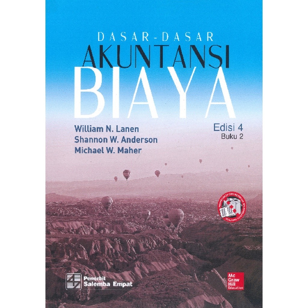 Jual Buku Dasar-dasar Akuntansi Biaya Edisi 4 Jilid 2 William N Lanen ...