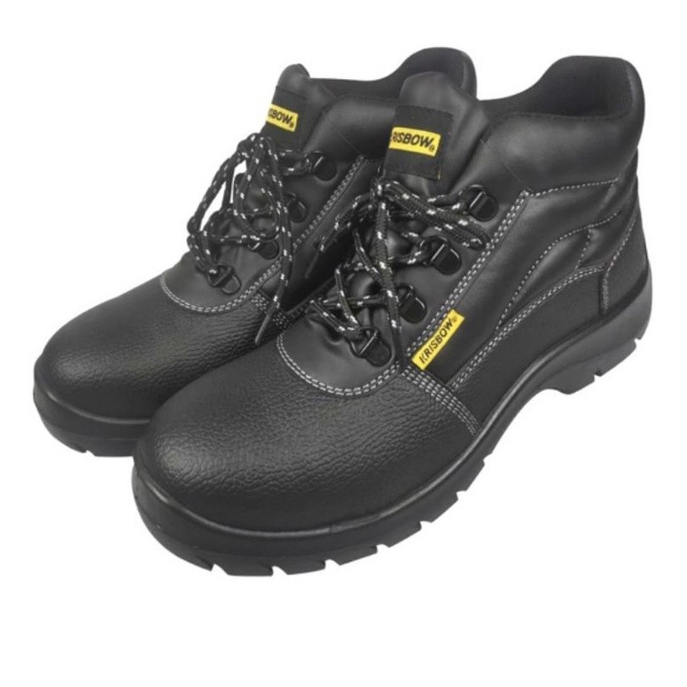 Jual Krisbow safety Argon 6 inch hitam - sepatu safety krisbow - sepatu ...