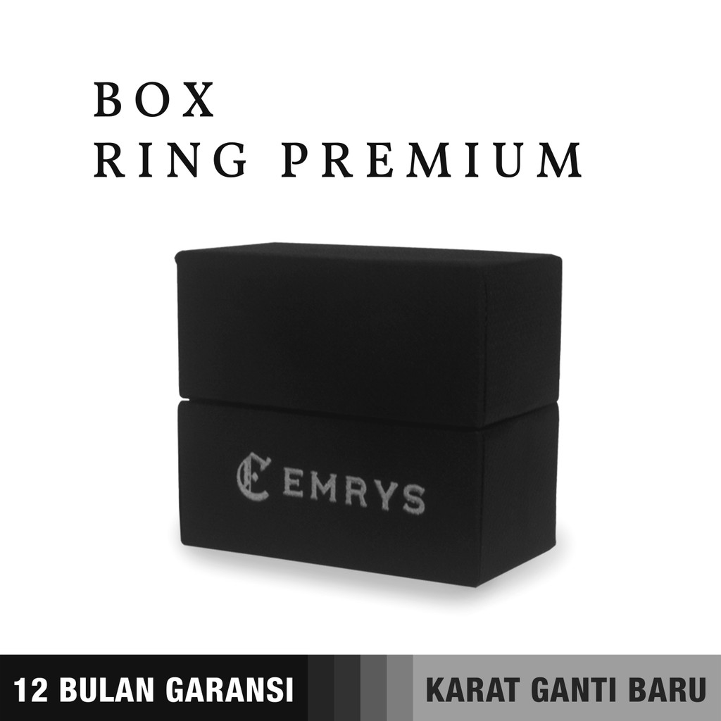 Jual Emrys EXCLUSIVE PREMIUM BOX RING Original Kotak Cincin | Shopee ...
