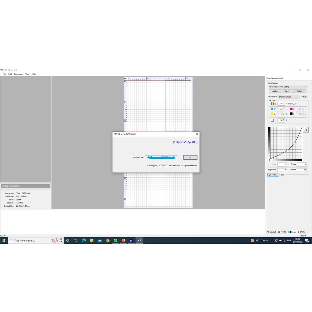 Jual Software Acrorip 10.3/DTGRIP 10.3 untuk DTF/DTG dan UV printer ...