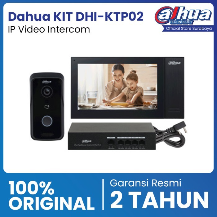 Jual Dahua KIT DHI-KTP02 IP Video Intercom Villa Door Station | Shopee ...