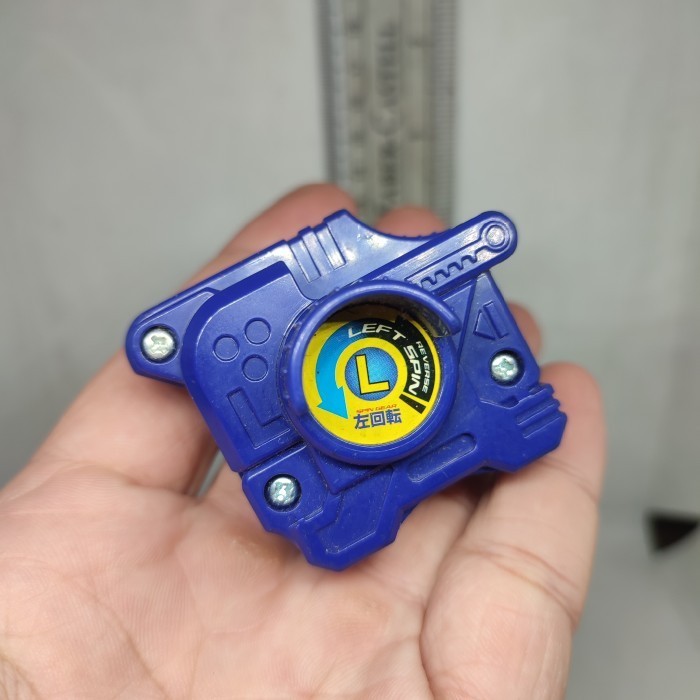 Jual Beyblade First Generation Bakuten Shoot Left Spin Launcher Blue ...