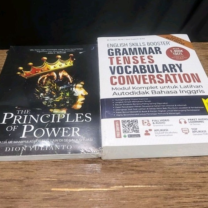 Jual paket 2 buku the principles of power dan english skills booster ...