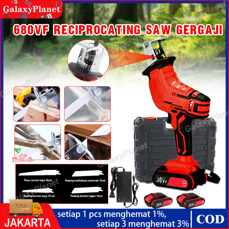 Jual Gergaji Rantai Chainsaw Gergaji Elektrik Mini Portable Genggam ...