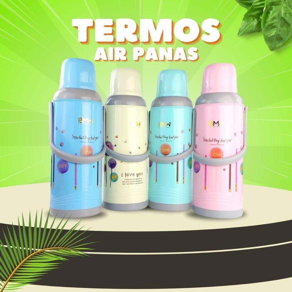 Jual COD TERMURAH - Thermos Air Panas Termos 2L Termos Bahan Kaca ...
