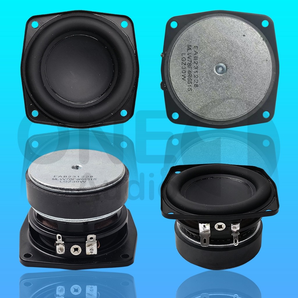 Jual OneAudio Speaker Mobil Subwoofer 3 inci 4 Ohm 30W Subwoofer 3 inci ...