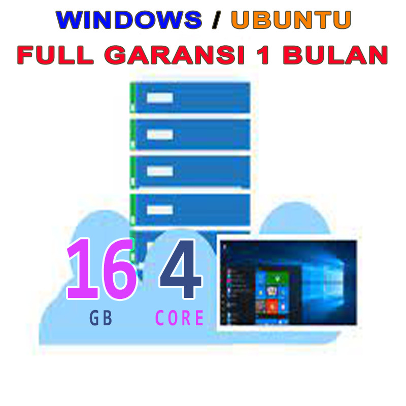 Jual RDP/VPS Windows/Ubuntu Murah Bulanan FULL GARANSI Support Emulator ...