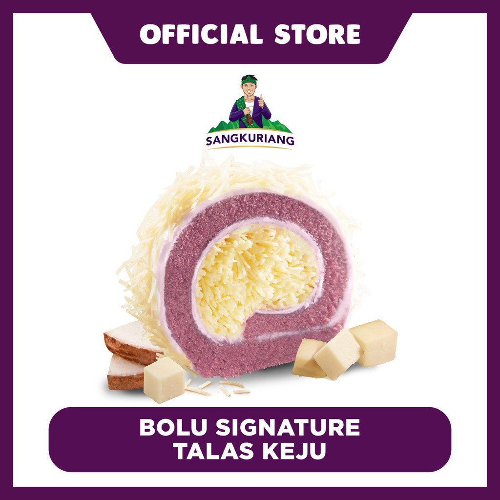 Jual Bolu Signature Talas rasa Keju by Lapis Bogor Sangkuriang / Bolu
