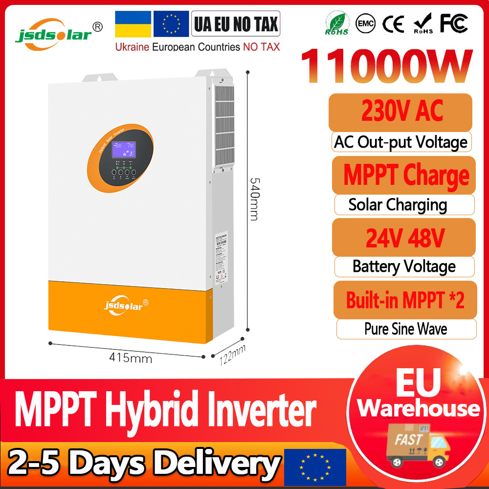 Jual 4KW 5.5KW 11KW Solar Power Hybrid Inverter 24V 48V 230Vac MPPT ...