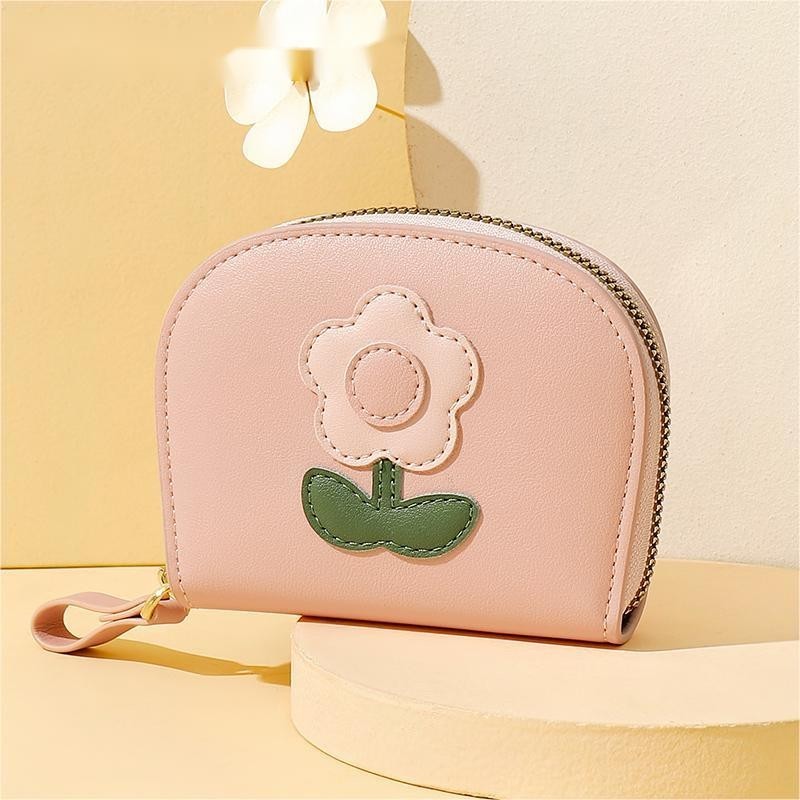 Jual Dompet Wanita Lucu dengan Slot Kartu Ganda, Dompet Koin Resleting ...
