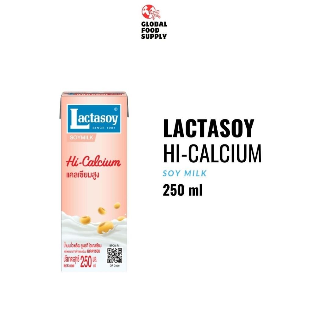 Jual Lactasoy Soy Milk Hi-Calcium 250 ml | Shopee Indonesia