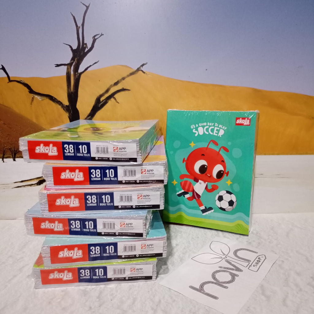10pc Buku Tulis Murah 38 Lembar Random Gambar