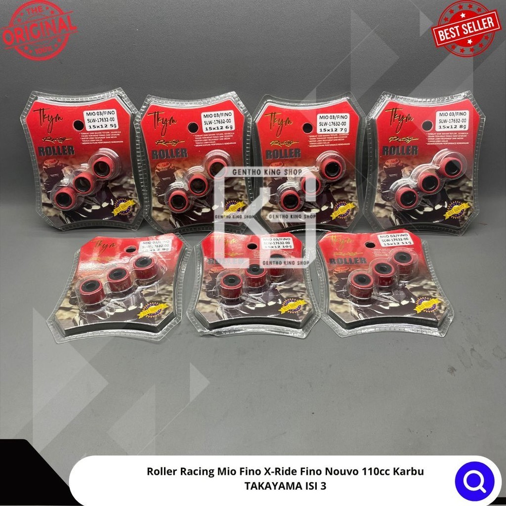 Jual Roller Racing Mio Fino X-Ride Fino Nouvo 110cc Karbu Takayama isi ...