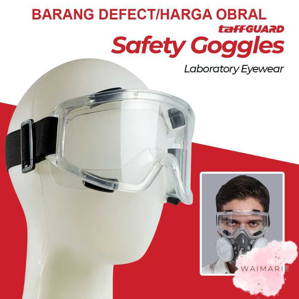 Jual TaffGUARD Kacamata Safety Goggles Work Laboratory Eyewar - ASL-Y ...