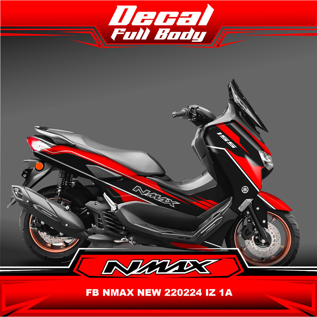 Jual Stiker Sticker Decal Motor YAMAHA NMAX NEW Full Body NMAX NEW ...