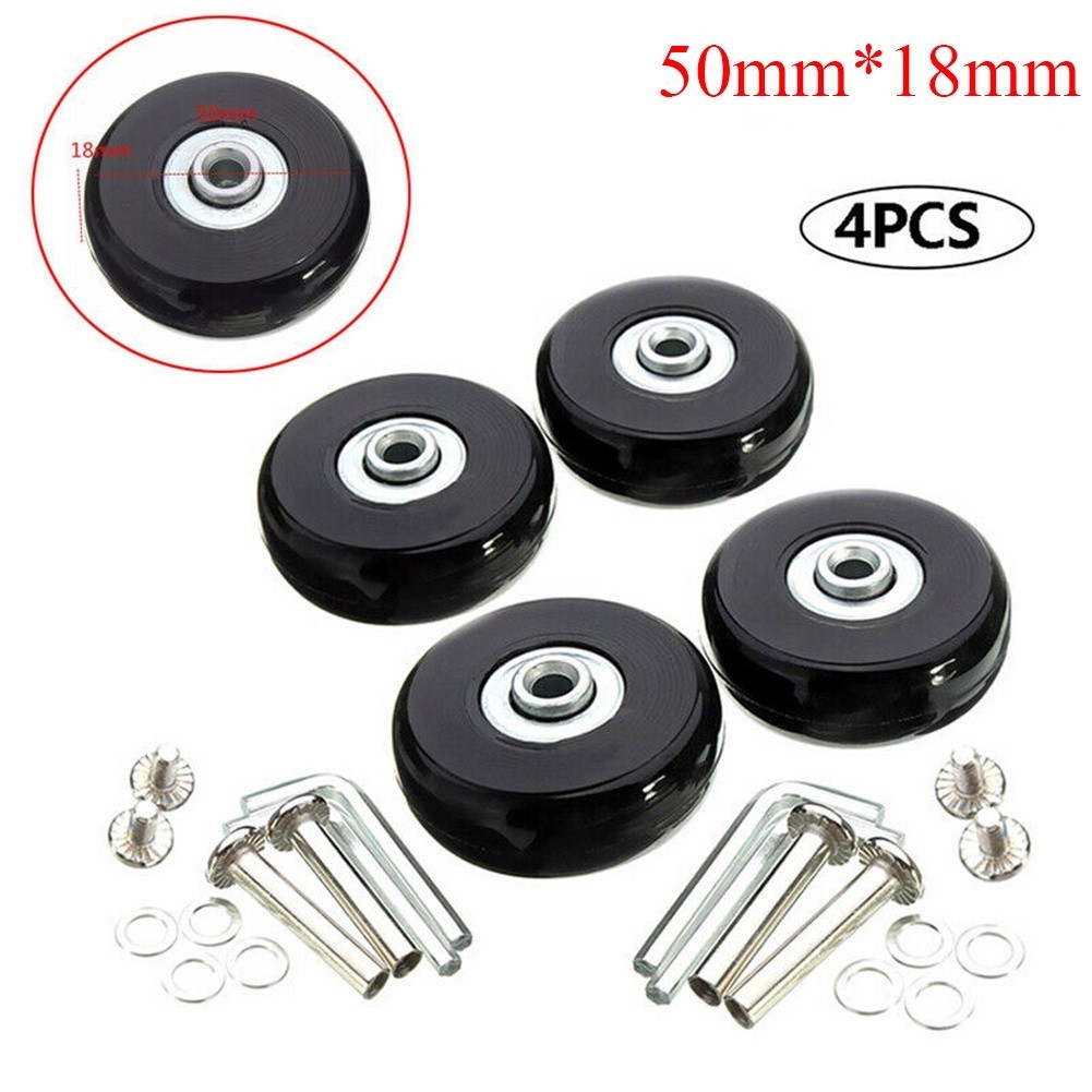 Jual 【4PCS/set】Roda Koper Pengganti Karet Luggage Replacement Wheel ...