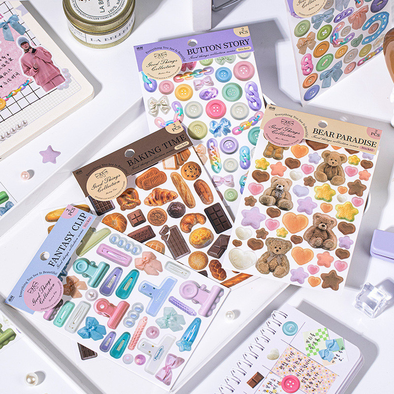 Jual [HARU] Good Things Collections Series Sticker Sheet | Sticker ...