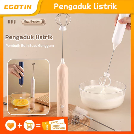 EGOTIN wireless electric egg beater mixer mini