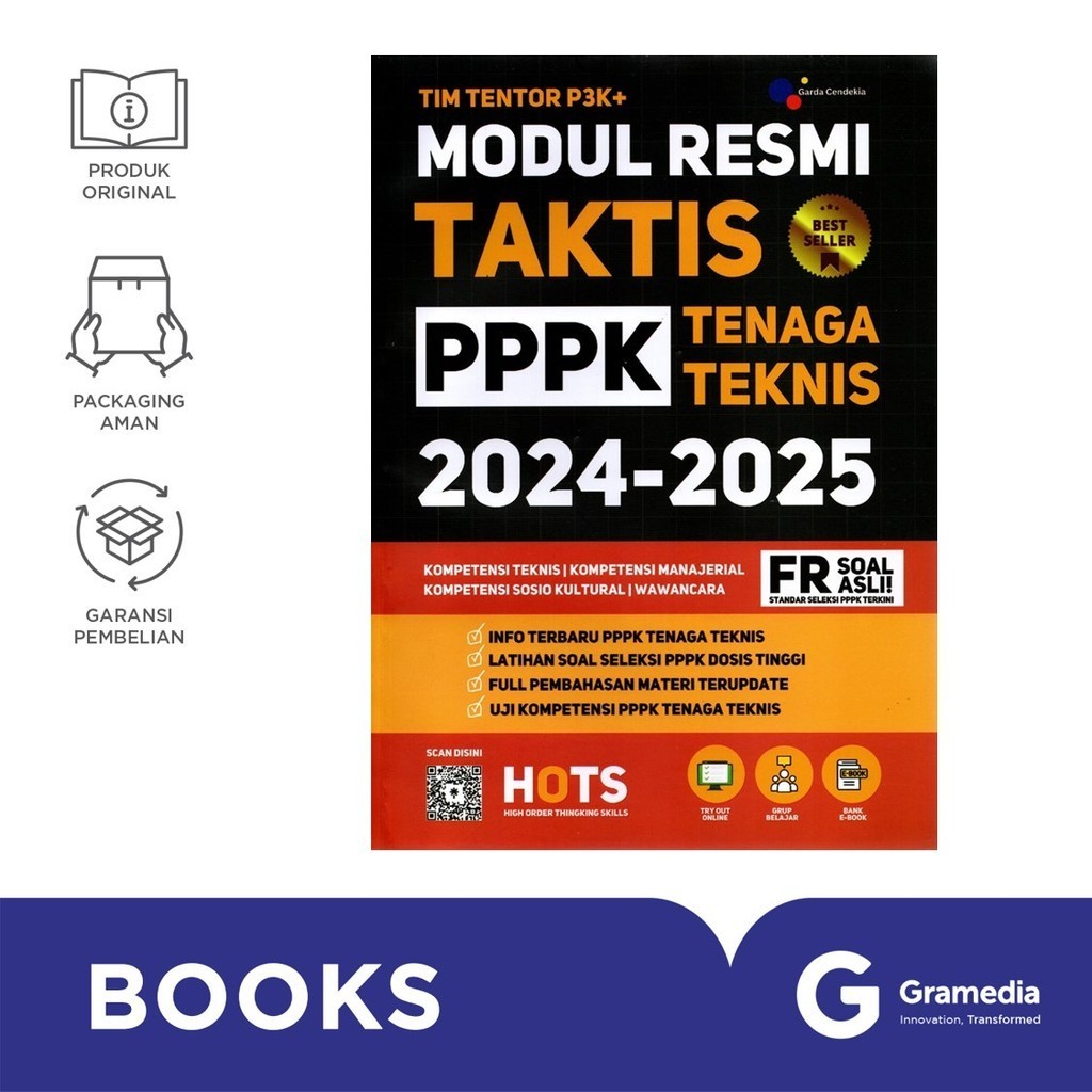 Jual Modul Resmi Taktis Pppk Tenaga Teknis 2024-2025 | Shopee Indonesia