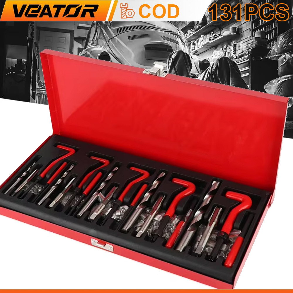 Jual 88/131pcs Car Thread Repair Kit M3 M4 M5 M6 M8 M10 M12 M14 Screw ...