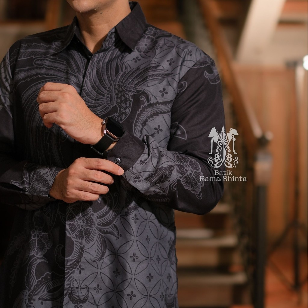 Jual Batik Rama Shinta Motif Madaharsa Kemeja Batik Lengan Panjang ...