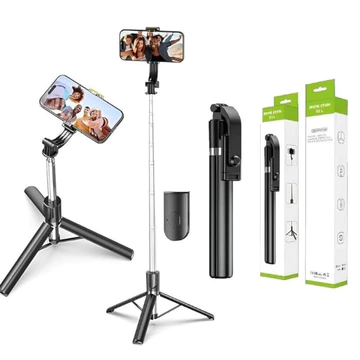 Tongsis Tripod R1L REMOT (170cm 1.7 Meter) Selfie Stick Tripod Bluetooth Remote Shutter Tripod