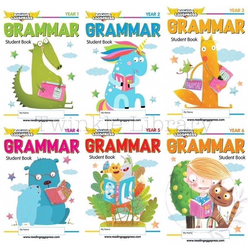 Jual Reading Eggspress GRAMMAR Year 1 2 3 4 5 6 | FiIe Materi Worksheet ...