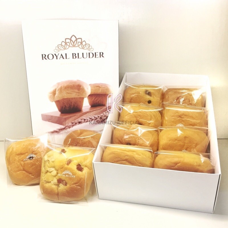 Jual Roti Royal Bluder 1 Box Kotak Mix Campur Isi 8 Pcs | Shopee Indonesia