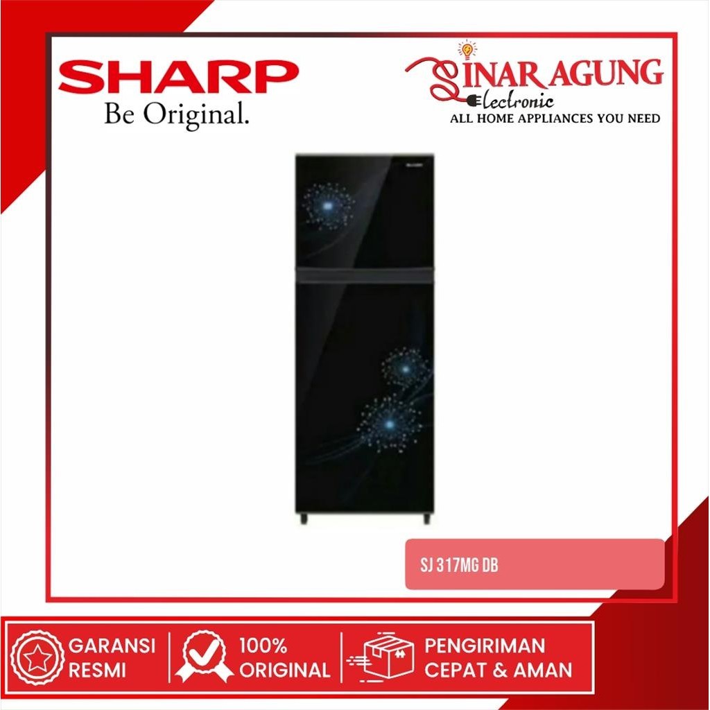 Jual SHARP SJ317MGDB / SJ-317MGDB KULKAS 2 PINTU - GARANSI RESMI ...