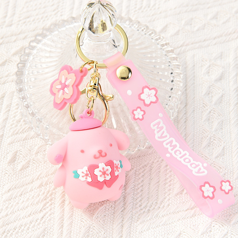 Jual GANTUNGAN KUNCI LUCU KEYCHAIN KARAKTER IMPORT WARNA PINK