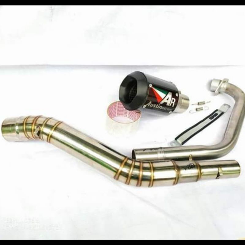 Jual ar Exhaust AUSTIN Racing R15 V3 R15 V2 VIXION CBR 150R CB150R GSX ...