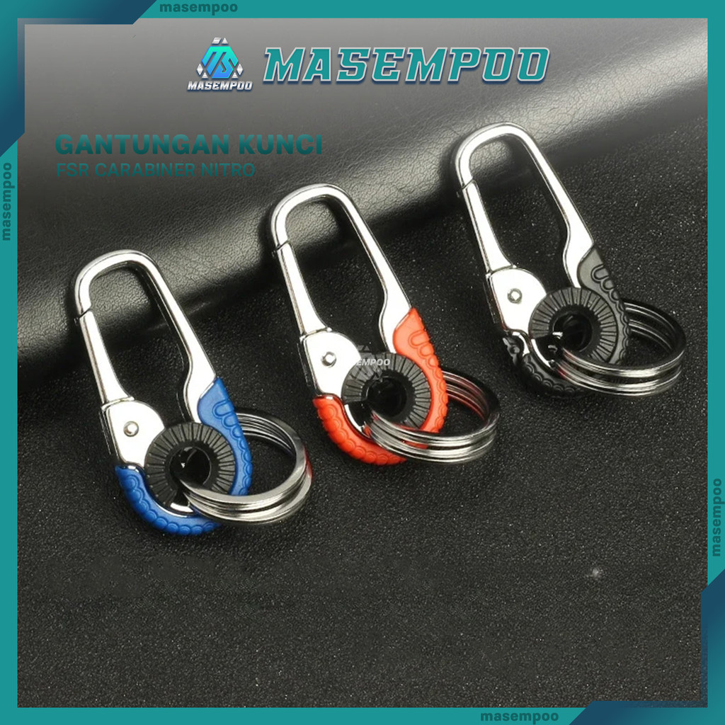 Jual FSR NITRO Gantungan Kunci Keychain Metal Motor Mobil Besi Metal ...