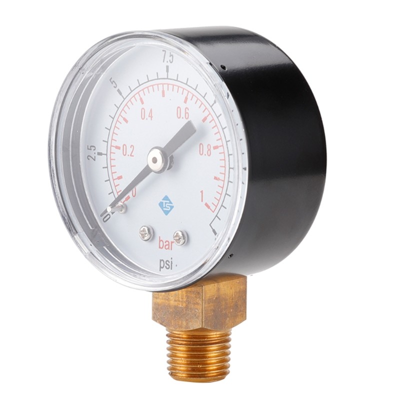 Jual Pressure Gauge 0-15psi/ 0-1bar 1/4