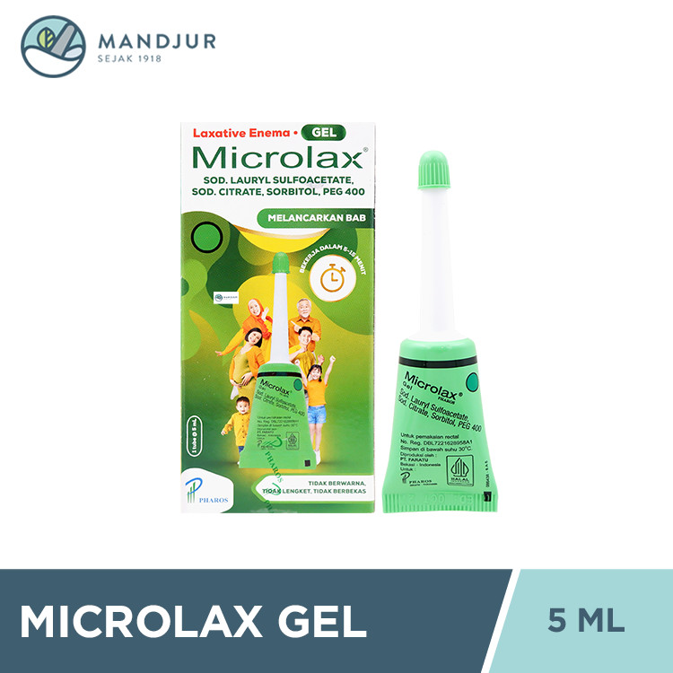 Jual MICROLAX GEL 1 TUBE @ 5 ML | Shopee Indonesia